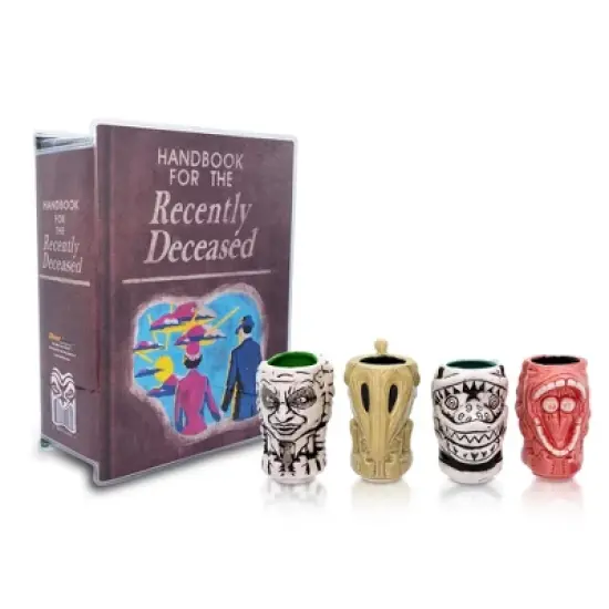 Beeline Creative Geeki Tikis Beetlejuice Muglets 4-Pack | Beetlejuice, Sandworm, Adam, Barbara image {7}