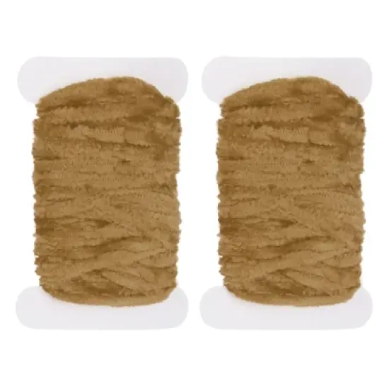 Unique Bargains Rayon Chenille Thick Thread Material Fly Tying 16.4ft 2 Pcs image {11}