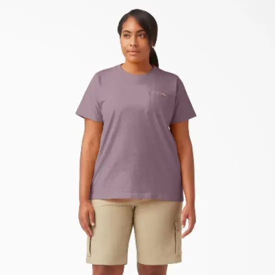 Dickies Women's Plus Heavyweight Short Sleeve T-Shirt image {11}