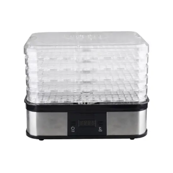 MegaChef 5 Tray Food Dehydrator with Timer and Temperature Control image {3}