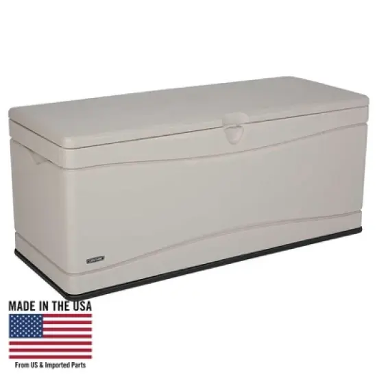 Lifetime 130 Gallon Outdoor Storage Deck Box image {1}