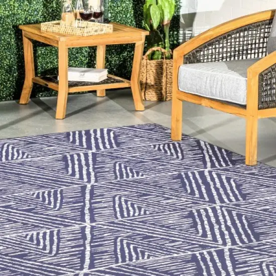 nuLOOM Nelle Machine Washable Indoor/Outdoor Area Rug image {8}