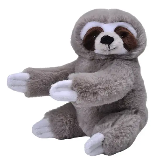 Wild Republic Ecokins Mini Sloth Stuffed Animal, 8 Inches image {1}