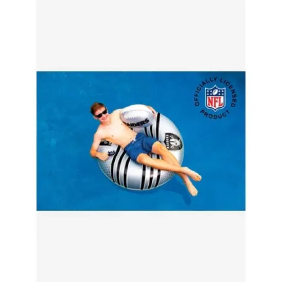 NFL Las Vegas Raiders Deluxe Pool Float image {3}