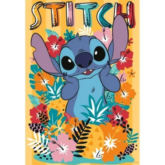 Ravensburger Disney Stitch 300pc Jigsaw Puzzle: Paperboard, Pop Culture Theme, Creative Thinking Focus image {2}