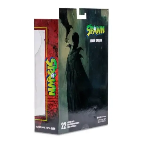 Spawn Deluxe 7in Action Figure - Raven Spawn (Small Hook) image {8}