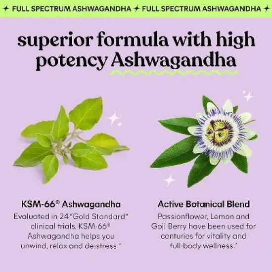 Lemme Chill De-Stress Ashwagandha Vegan Gummies - 60ct image {4}