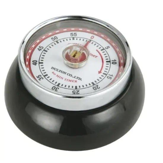 Zassenhaus Magnetic Retro 60 Minute Kitchen Timer, 2.75-Inch image {4}