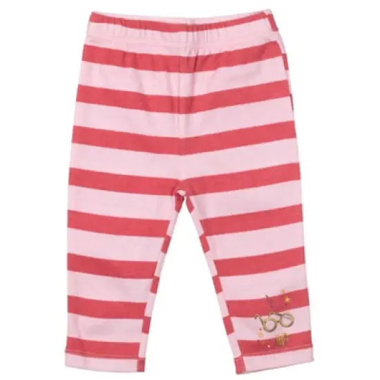 Harry Potter Baby Girls Bodysuit T-Shirt Mesh Skirt and Leggings 4 Piece Layette Set Newborn to Infant image {4}