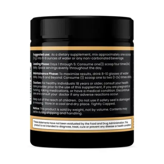 Sandhu's Creapure German Creatine Monohydrate Powder Supplements for Men & Women, Unflavored, 60 Servings, 300 gms, Supports Lean Muscle Building image {2}