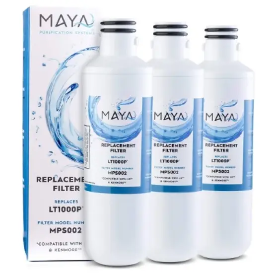 MAYA Replacement LG/Kenmore Refrigerator Water Filter 3pk- MPS302 image {6}