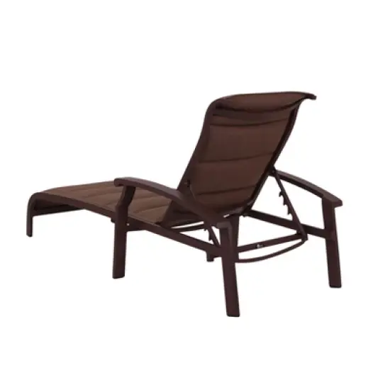 Courtyard Casual Madison Padded Sling Chaise Lounge  Price is for 2 Chaise Lounges Alum frame in powder coating  12pcs/stack image {9}