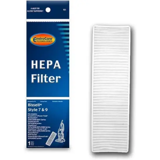 EnviroCare Premium Replacement HEPA Filtration Vacuum Cleaner Post Motor Filter Designed to fit Bissell Style 7&9 Upright Vacuums image {6}