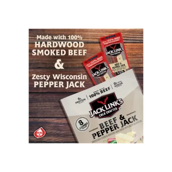 Jack Link's Cold Crafted Beef and Pepper Jack Cheese - 12oz/8ct image {3}