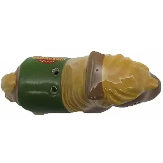 Silver Buffalo Parks and Rec Lil Sebastian Harvest Festival Ceramic Salt and Pepper Shaker Set image {3}