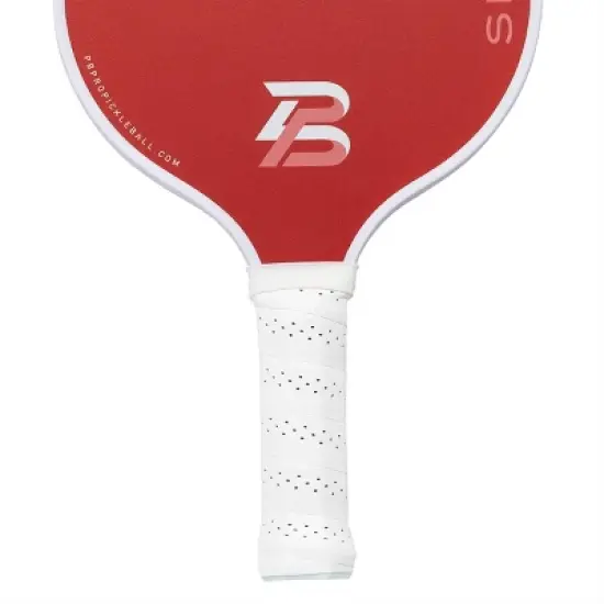 PBPRO Signature Carbon Fiber Watermelon Pickleball Paddle: Polypropylene Core, 4-1/4" Grip image {8}