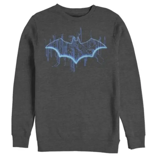 Men's Batman Logo Digital Wing Sweatshirt image {4}
