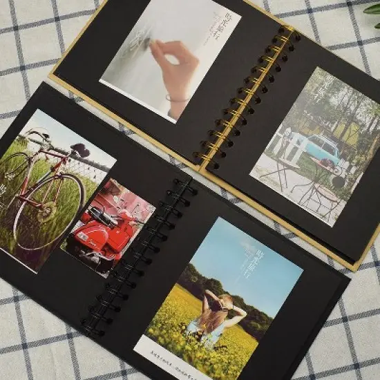 6 inch Baby Growth Album Kindergarten Graduation Album Children Paper Album(White) image {4}