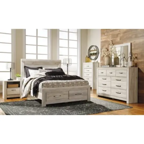 Bellaby One Drawer Nightstand White - Signature Design by Ashley image {4}