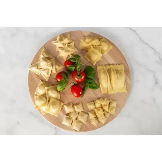 Raviolamp Classic Line Ravioli Mold &ndash; 100% Made in Italy, Aluminum Pasta Cutter with Rolling Pin &ndash; Perfect Accessory for Homemade Ravioli (12-Cavity) image {3}