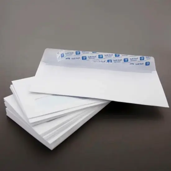 BAZIC Products&reg; Self-Seal Security Single Window Envelopes, #10, Box of 500 image {2}