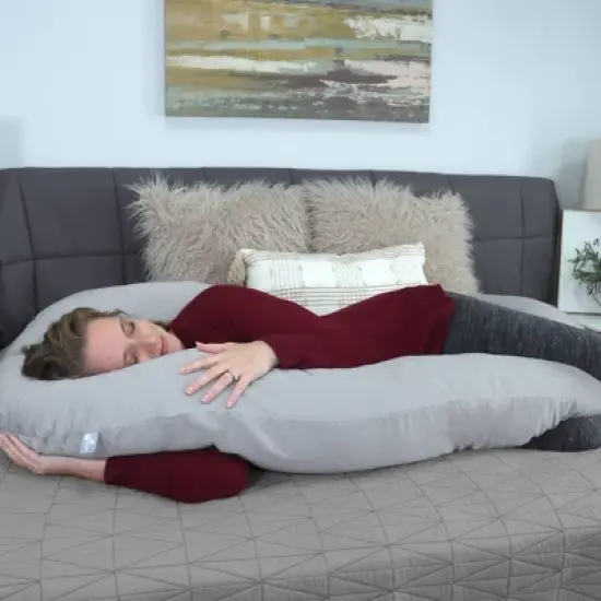 Leachco Snoogle Signature Support Pillow - Gray image {7}
