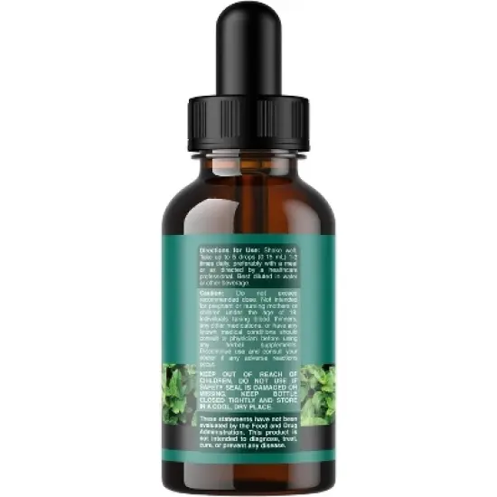 Organic Oregano Oil Drops, Super Concentrated Liquid Oil of Oregano + Carvacrol 60%, Digestion & Immune Support, Nature's Craft, 30 mL image {2}
