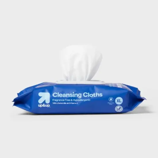 Extra Large Cleansing Cloths - 48ct - up&up&trade; image {2}