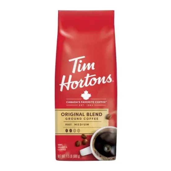 Tim Hortons Medium Roast Ground Coffee  image {9}