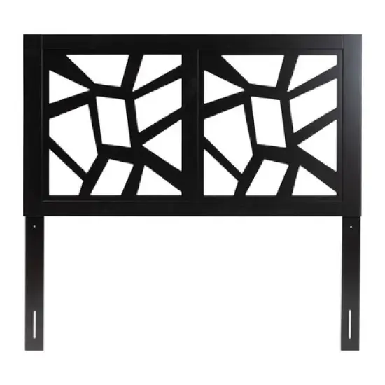 Baxton Studio Accorsa Wood Headboard image {4}