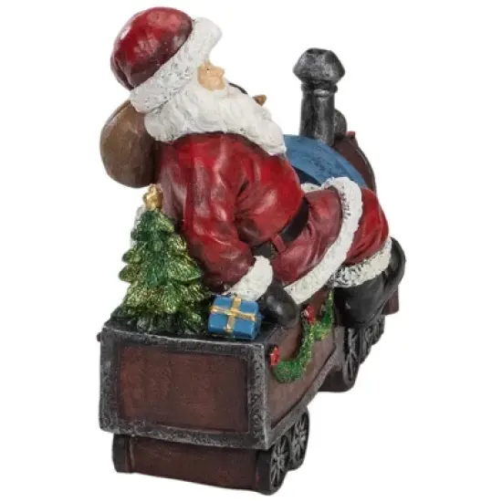 Northlight Santa on a Train Christmas Decoration - 14" image {3}