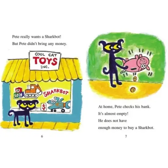 Pete the Cat Saves Up - (I Can Read Level 1) by James Dean & Kimberly Dean image {3}