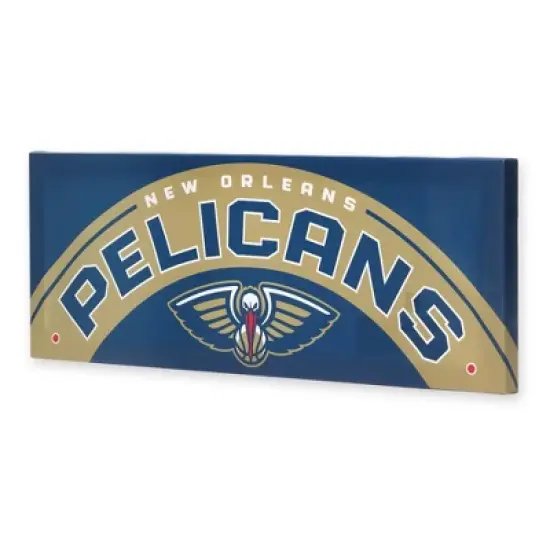 NBA New Orleans Pelicans Tradition Canvas Wall Sign image {1}