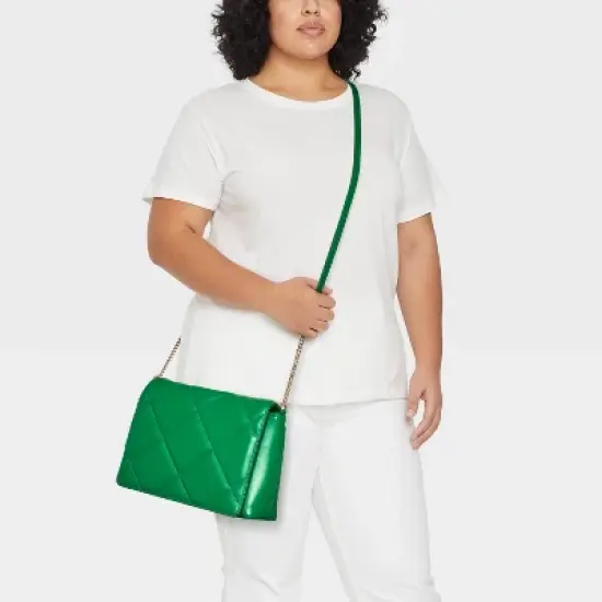 Square Woven Crossbody Bag - A New Day&trade; image {1}