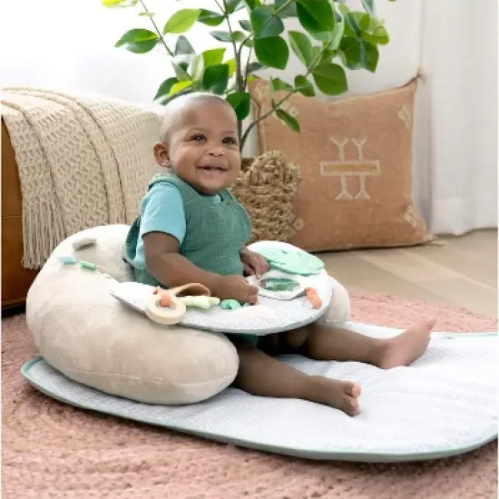 Ingenuity Cozy Prop 4-in-1 Sit Up and Prop Activity Mat - Nate image {1}