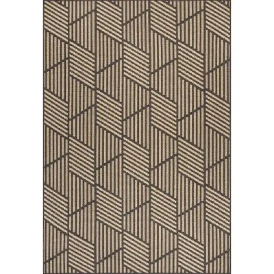nuLOOM Leona Modern Geometric Indoor and Outdoor Area Rug image {10}