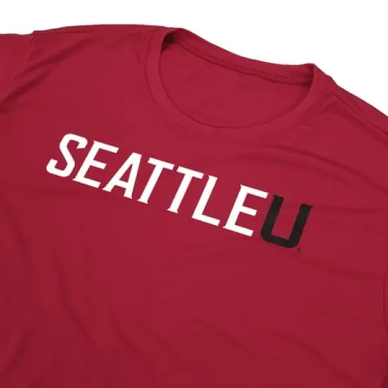 Men's Seattle University Men's Sport Active T-Shirt Primary Logo image {4}