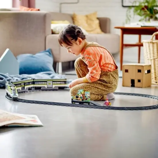 LEGO City Express Passenger Train Toy RC Lights Set 60337 image {2}