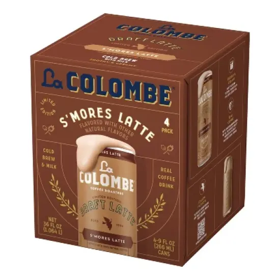 La Colombe S'mores Draft Latte Coffee Drink - 4pk/9 fl oz Cans image {5}