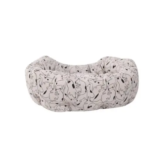 PetShop by Fringe Studio Nosey Spot Round Cuddler Dog Bed image {7}