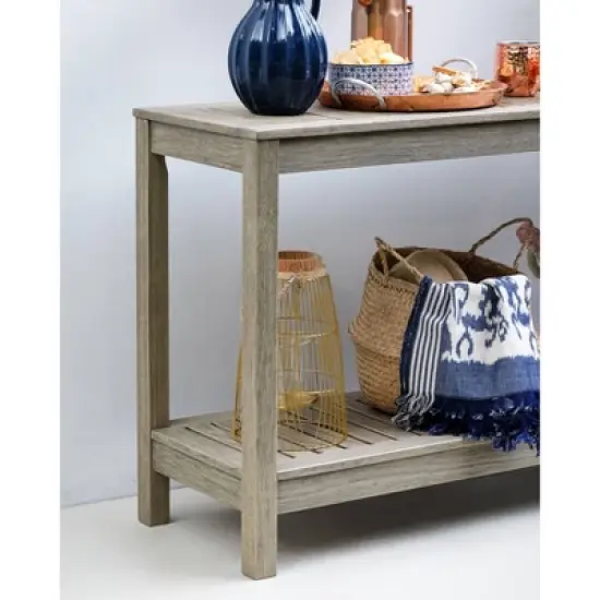 Westlake Patio Console Table - Gray - Cambridge Casual image {3}