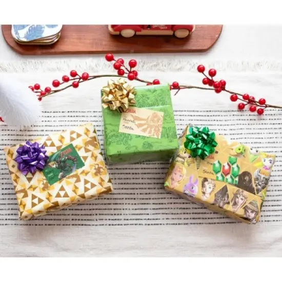 The Legend of Zelda 9-Piece Wrapping Paper Kit image {8}
