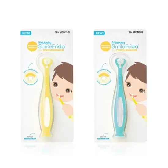 Fridababy SmileFrida Toddler Toothbrush - 2pk image {1}