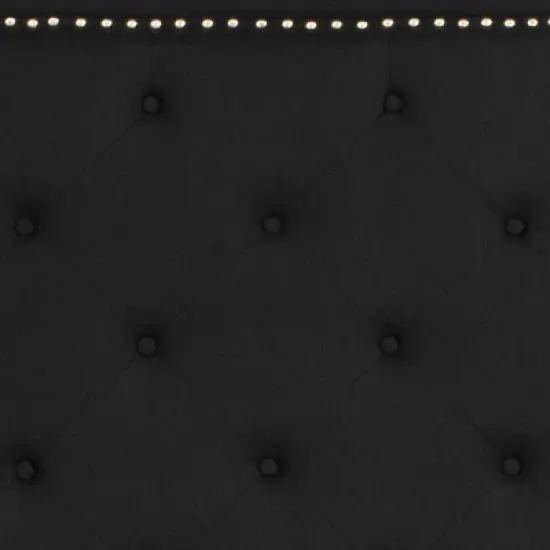 Emma and Oliver Arched Tufted Upholstered Platform Bed image {9}