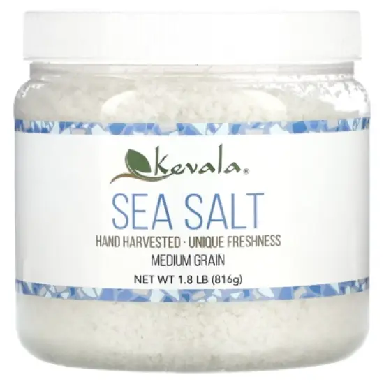 Kevala Sea Salt, Medium Grain, 1.8 lb (816 g) image {3}