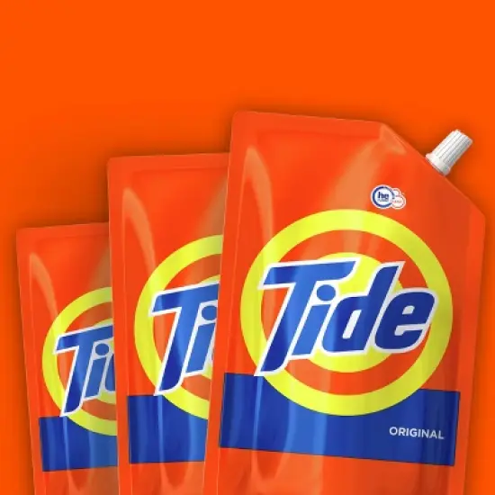 Tide Original Liquid Laundry Detergent Smart Pouch HE Turbo Clean - 135 fl oz/3pk image {5}