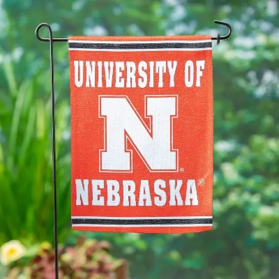 Embossed Suede Flag, GDN Size, University of Nebraska image {4}