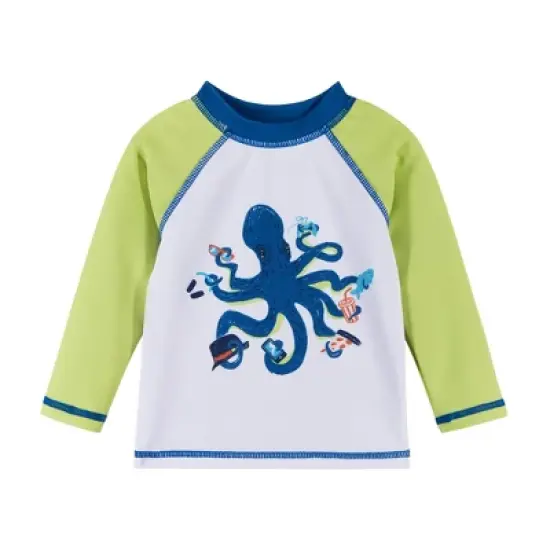Andy & Evan  Infant  Long Sleeve Rashguard Set image {2}