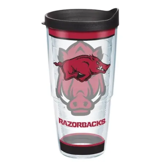 NCAA Arkansas Razorbacks Tradition Classic Tumbler with Lid - 24oz image {3}