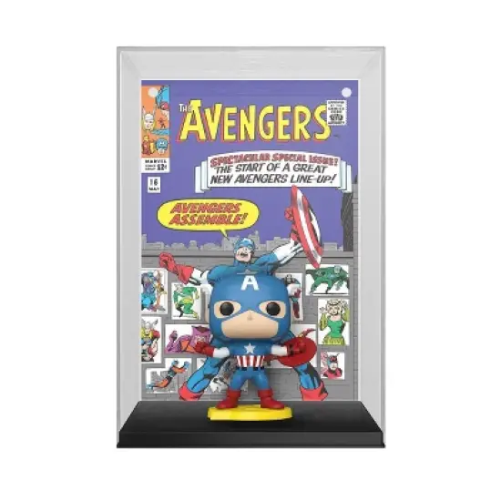Funko POP! Comic Covers: Marvel - Captain America (Target Exclusive) image {2}